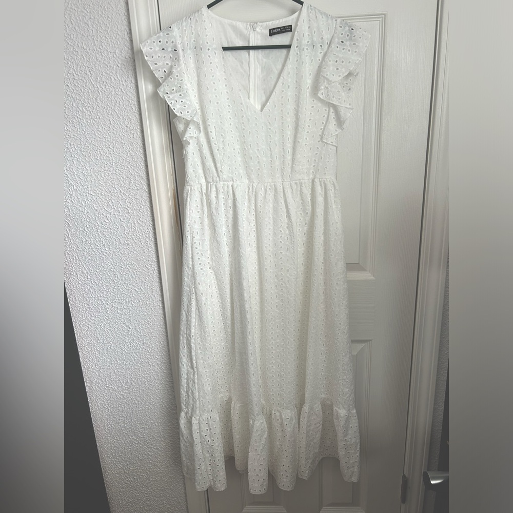 White dress size M